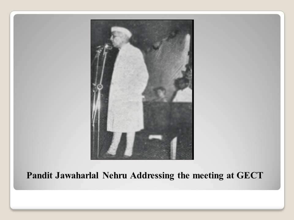 Pandit Nehru's speech