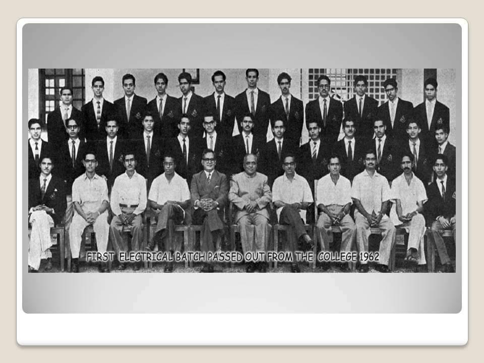 First Electrical Engineering Batch