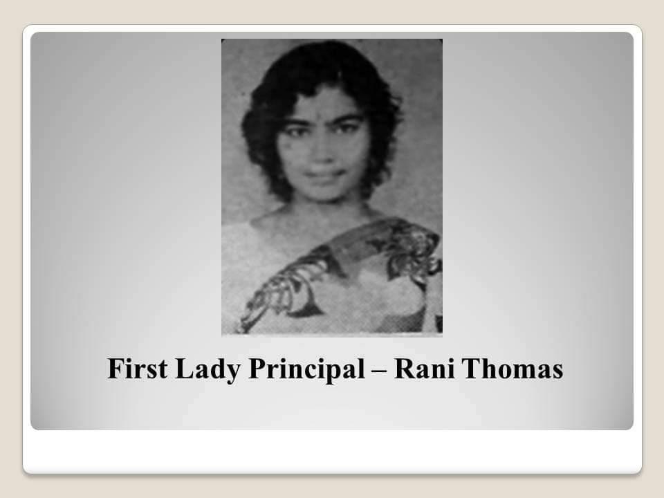 First lady Principal